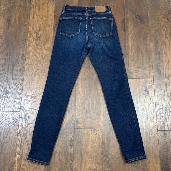 J Crew Lookout High Rise Dark Wash Skinny Jeans - Picture 5 of 5